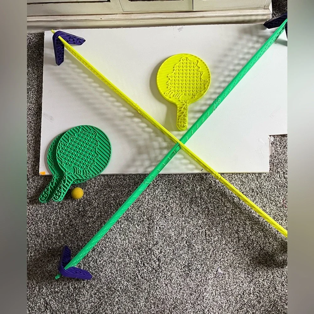 Vintage ‘98 Kenner Hasbro Nerf Sports Ping Pong 4-square Table Game